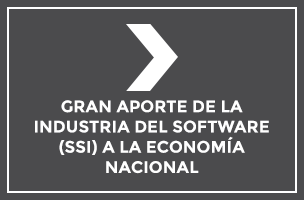 Gran aporte de la Industria del Software (SSI) a la economía nacional