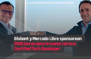 Globant y Mercado Libre sponsorean 2500 becas para la nueva carrera Certified Tech Developer