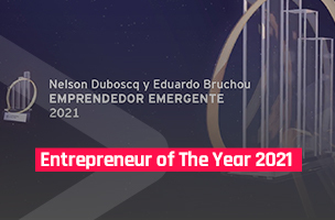 Cofundadores de Digital House reciben el premio Entrepreneur of The Year 2021 en la categoría Emprendedor emergente